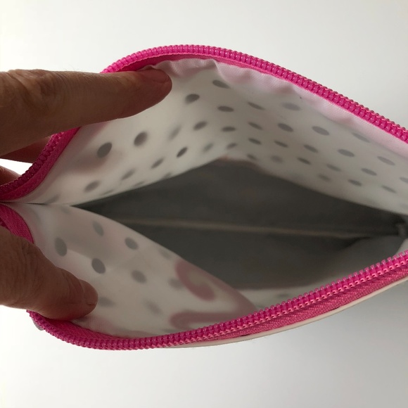 Small Black and White Polka Dot Bag S Initial - Picture 8 of 8